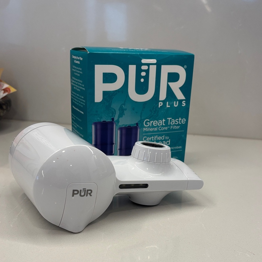 PUR water filter kitchen sink faucet system NWT